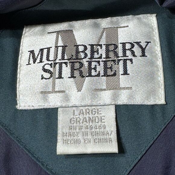 Mulberry Street vintage 90s Down Puffer Parka Hunter Green Women’s size L - Picture 9 of 14